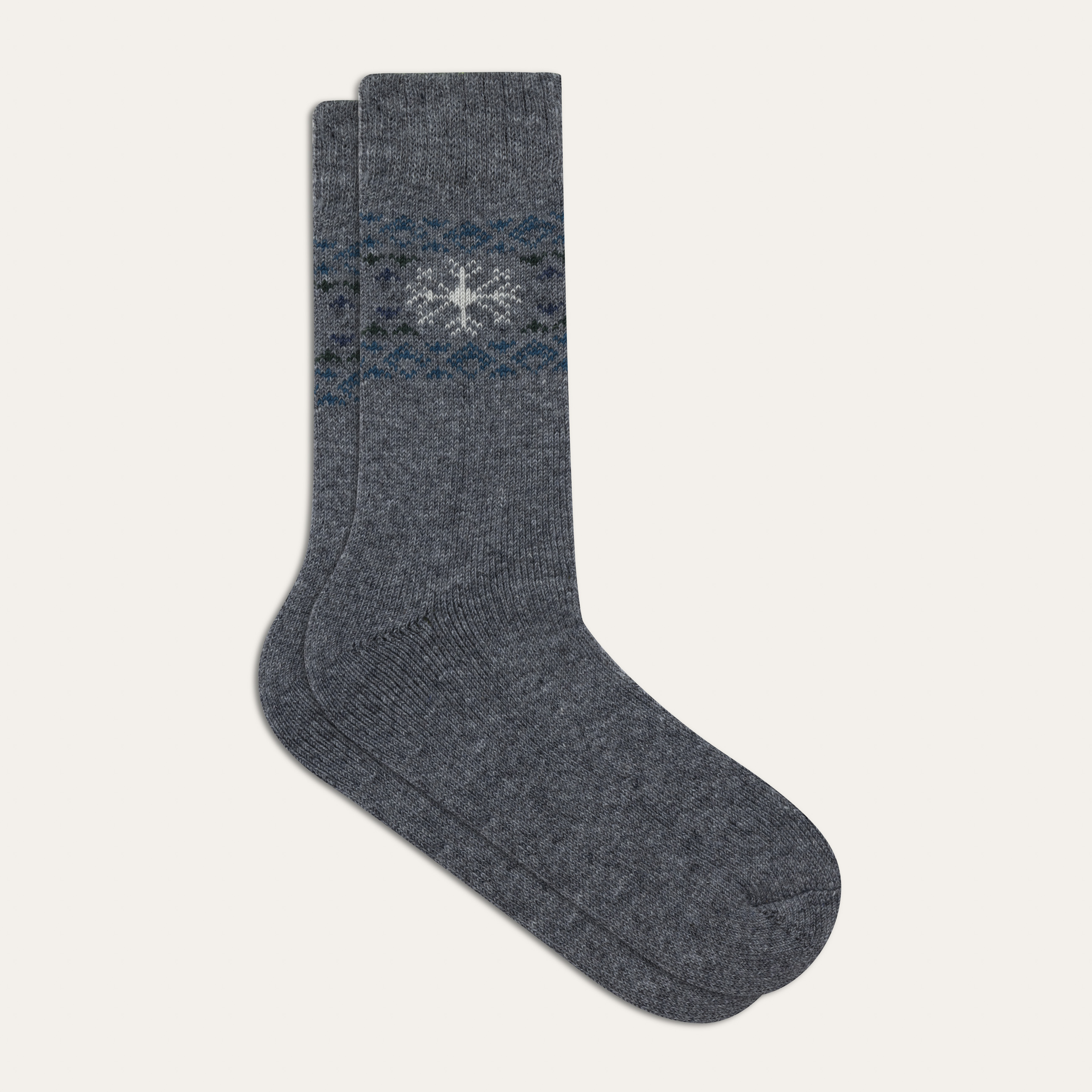 GEOMETRİK DESENLİ SOKET ÇORAP