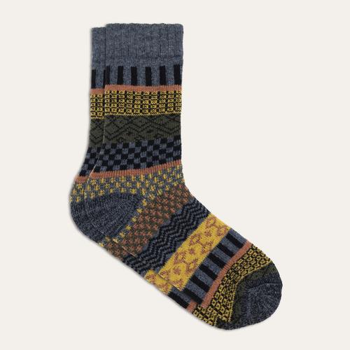  RENK BLOKLU SOKET ÇORAP