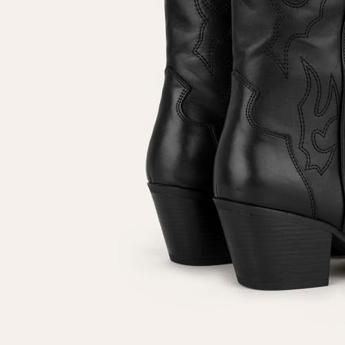  HAKİKİ DERİ KOVBOY ÇİZME