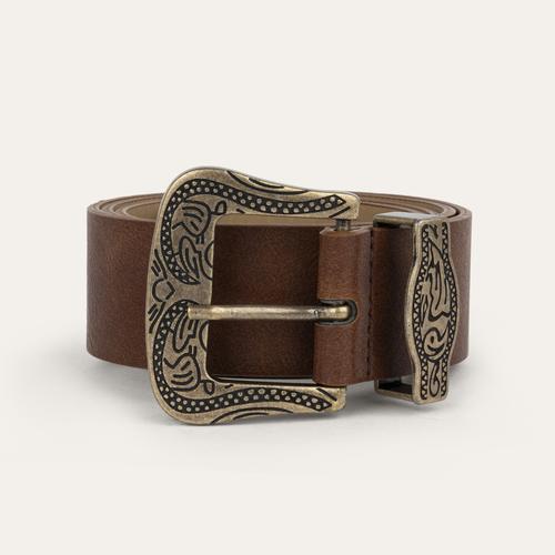  WESTERN DERİ GÖRÜNÜMLÜ KEMER