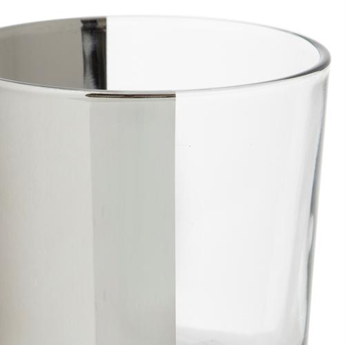  HENKA GÜMÜŞ MUMLUK 12X12X12CM