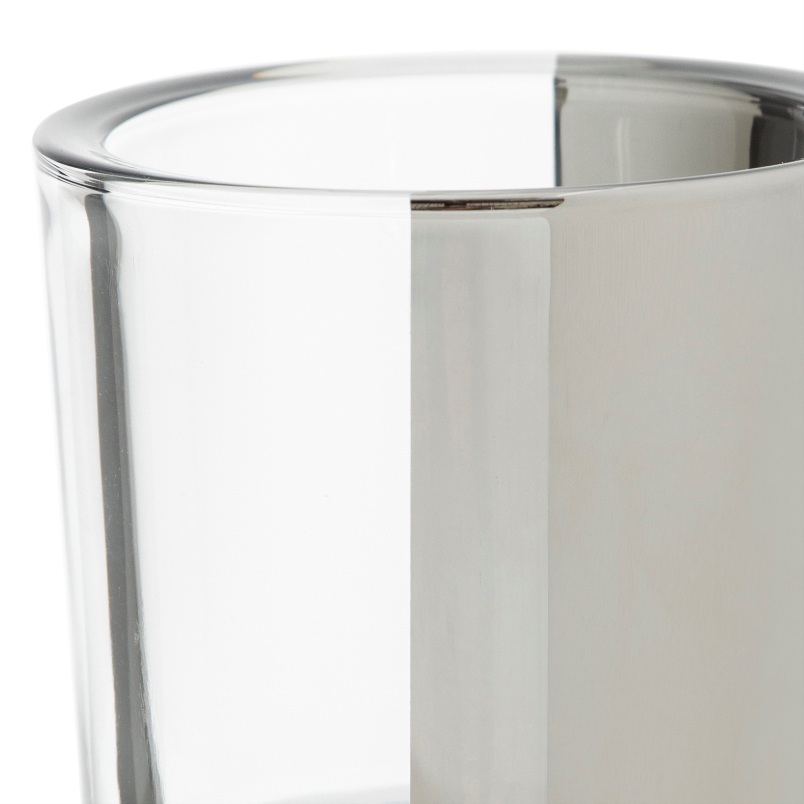 HENKA GÜMÜŞ MUMLUK 10X10X10CM