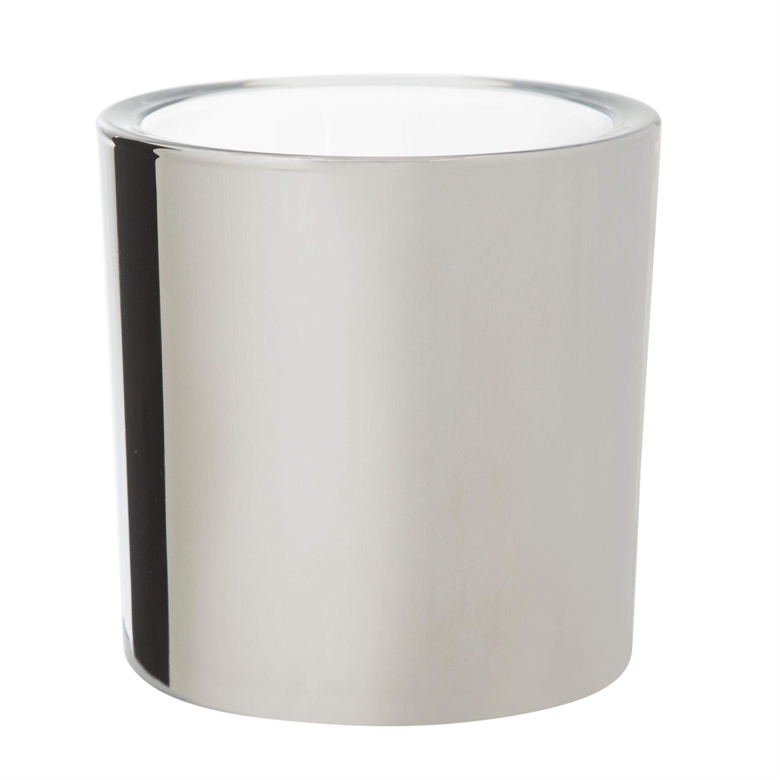 HENKA GÜMÜŞ MUMLUK 10X10X10CM