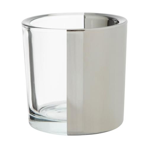  HENKA GÜMÜŞ MUMLUK 10X10X10CM