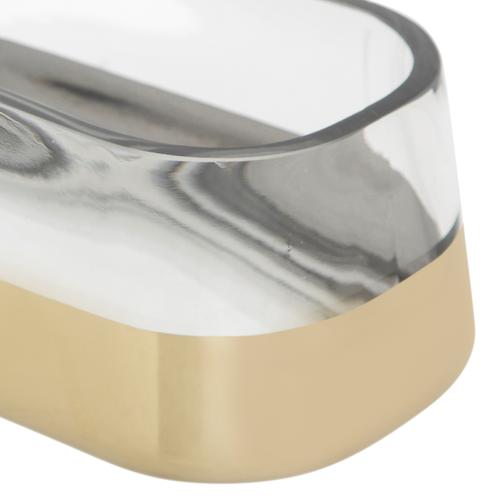  RENNA GOLD DEKORATİF KASE 25X9CM