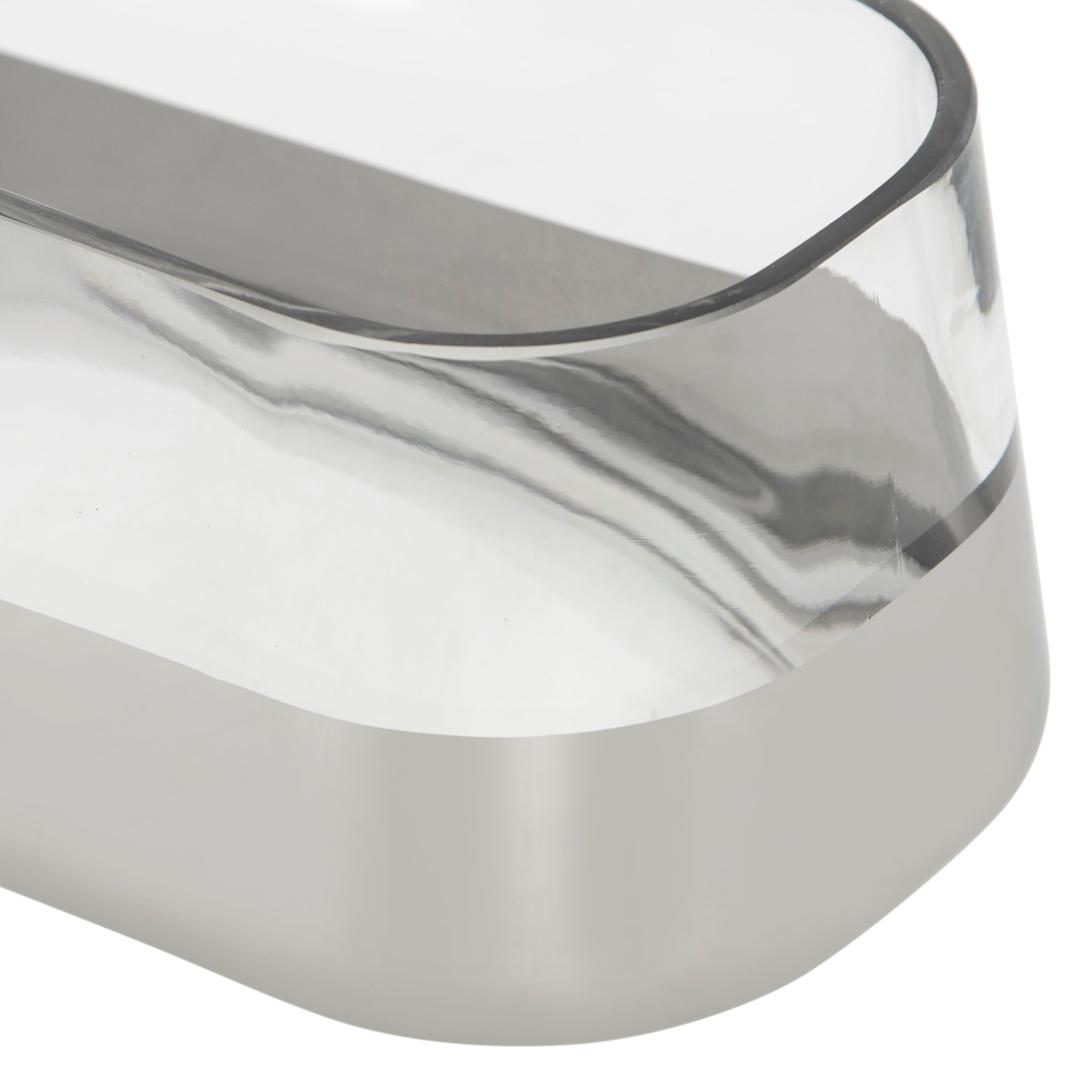 RENNA GÜMÜŞ DEKORATİF KASE 25X9CM