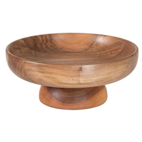 NATURA CEVİZ AYAKLI KASE 27CM