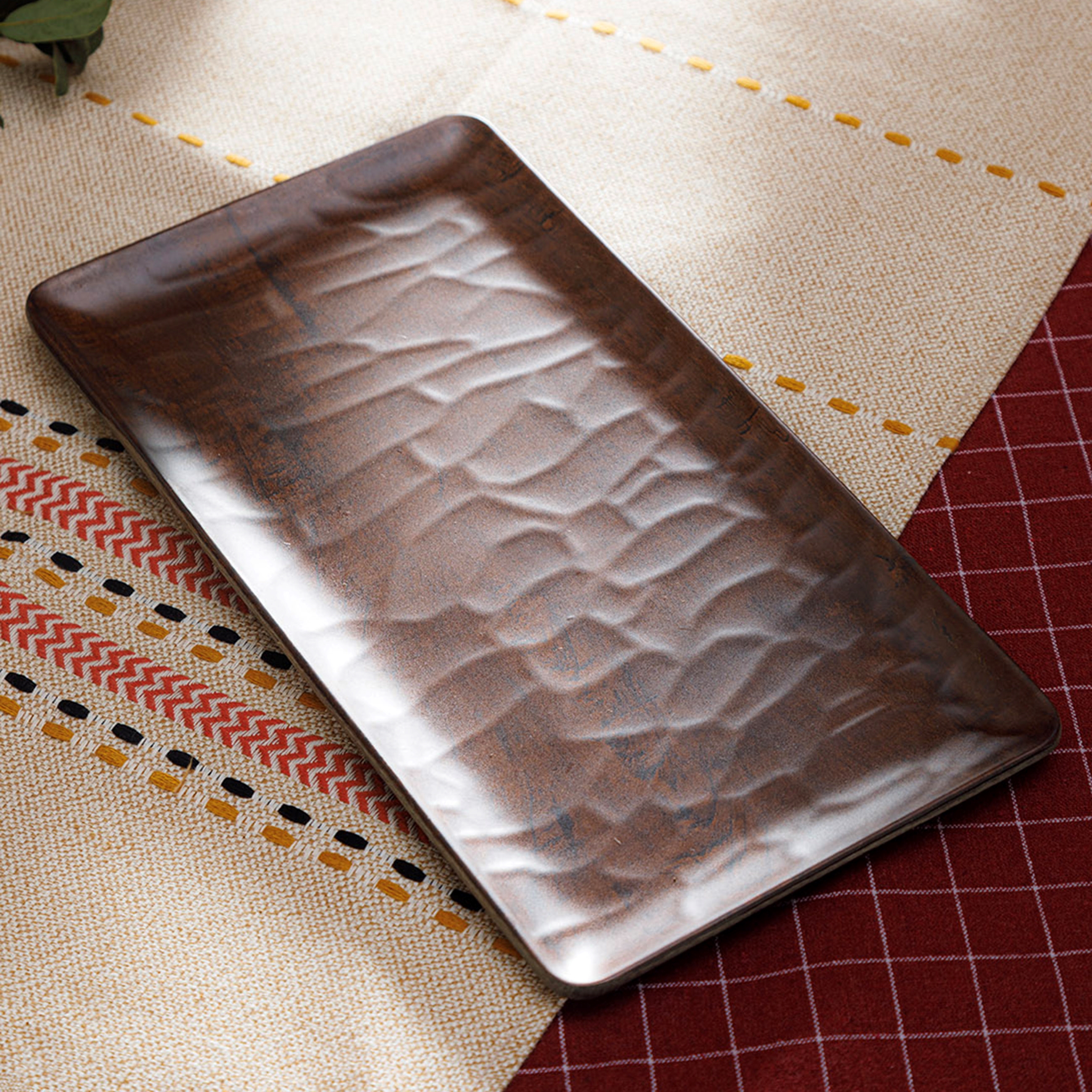 WOOD TOUCH DİKDÖRTGEN SUNUM 32CM