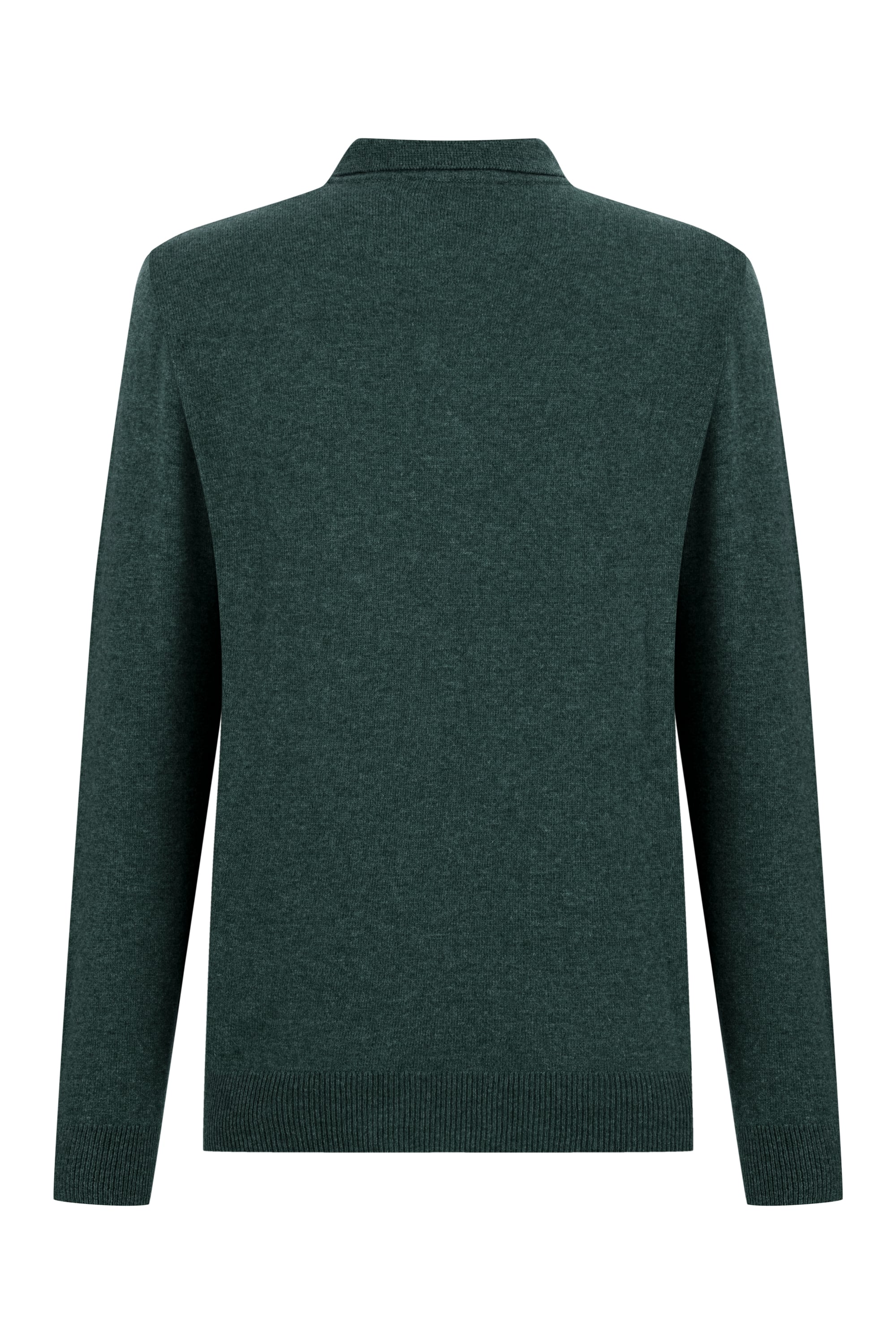 YÜN KARIŞIMLI POLO YAKA TRİKO KAZAK