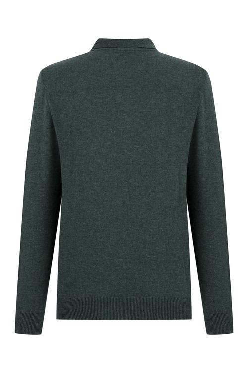  YÜN KARIŞIMLI POLO YAKA TRİKO KAZAK