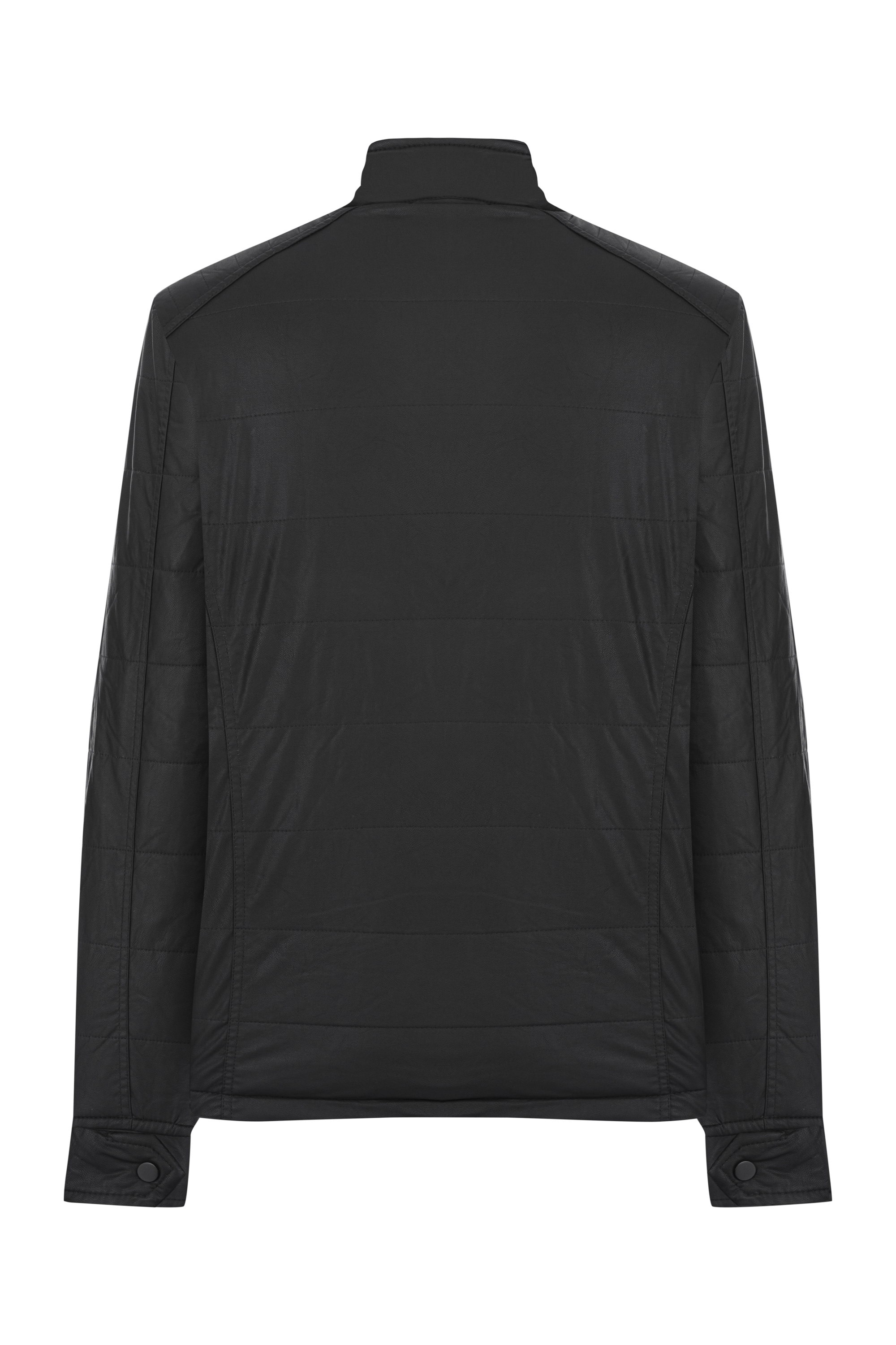 DERİ GÖRÜNÜMLÜ CEKET