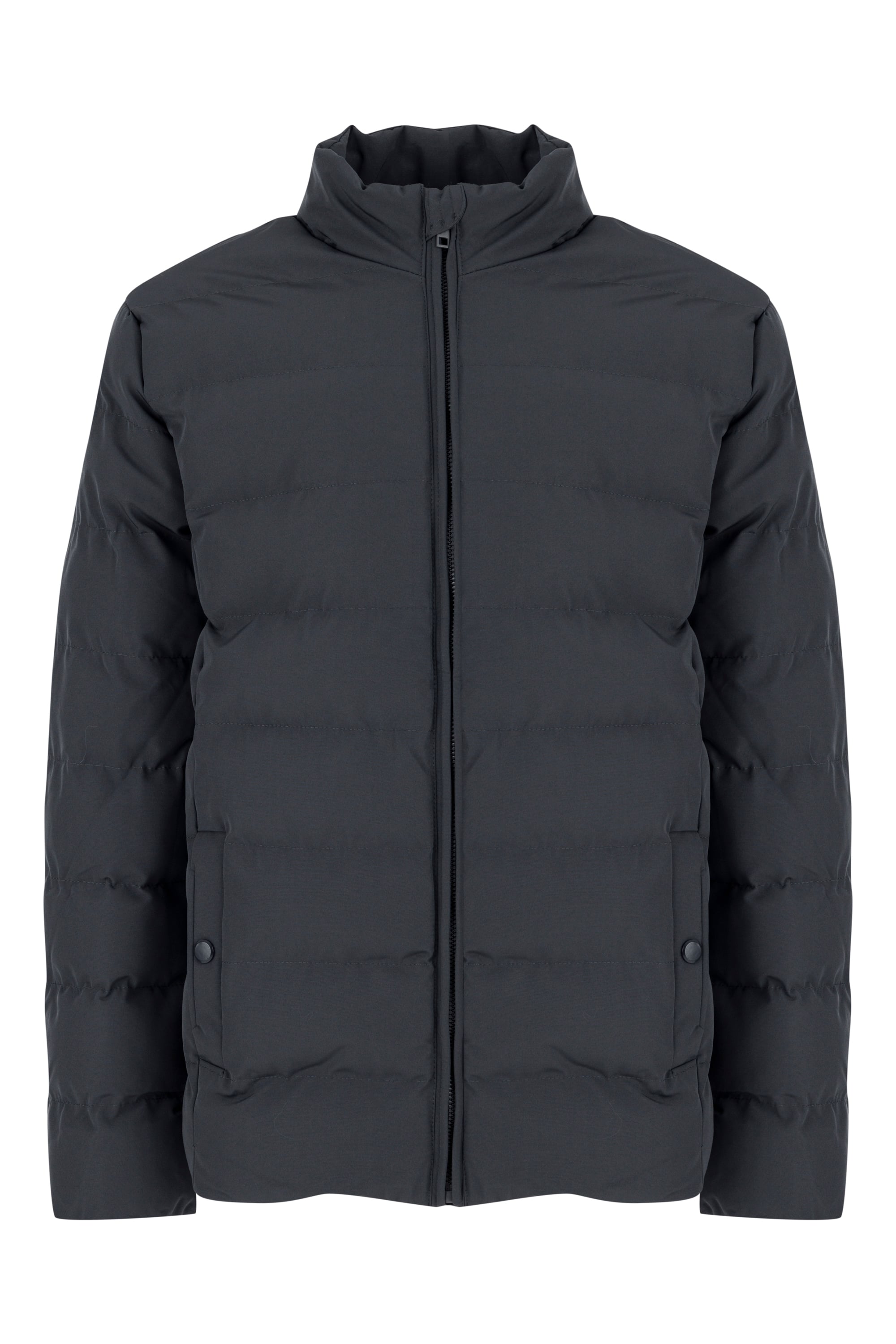 DİK YAKA KAPİTONELİ ŞİŞME MONT