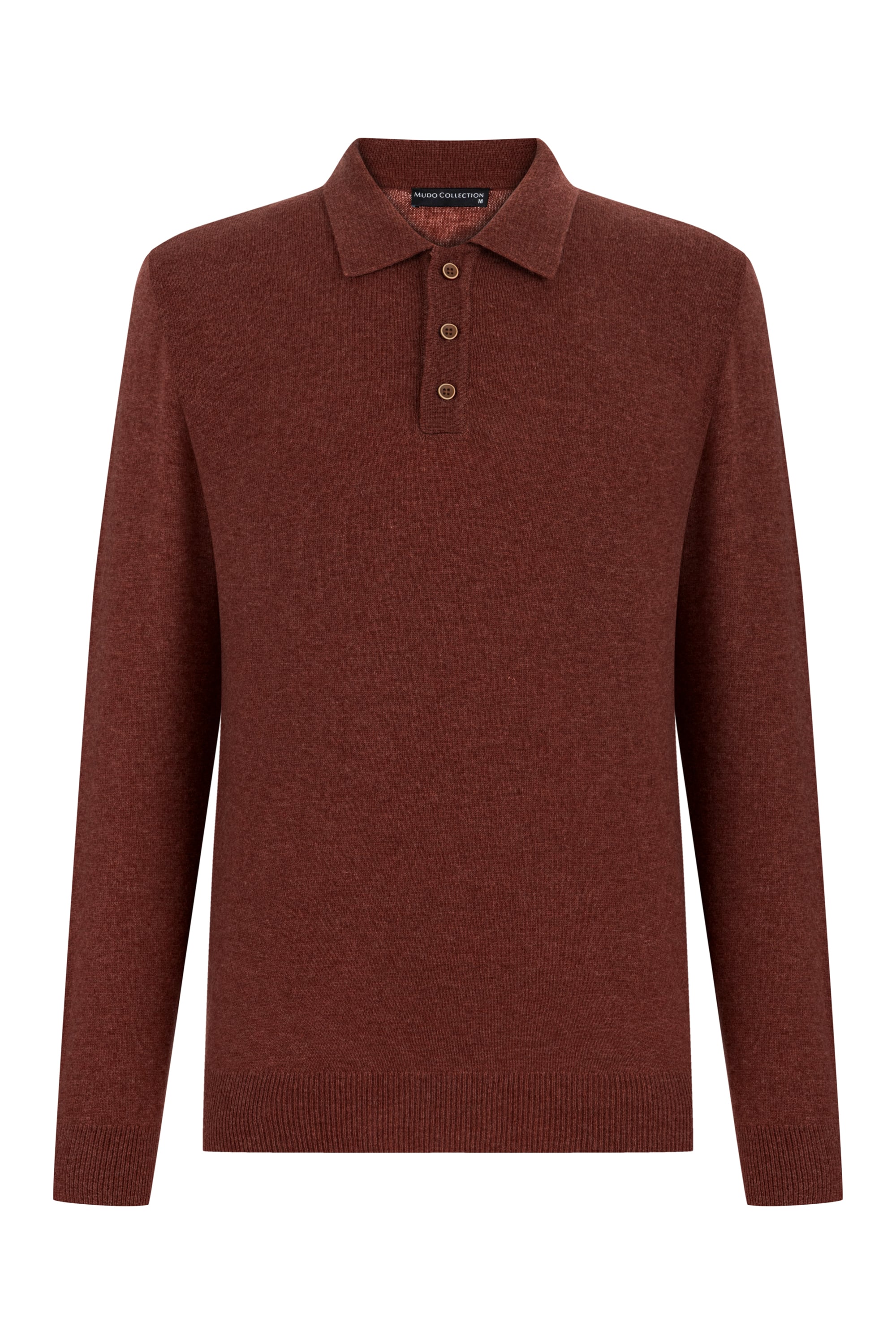 YÜN KARIŞIMLI POLO YAKA TRİKO KAZAK