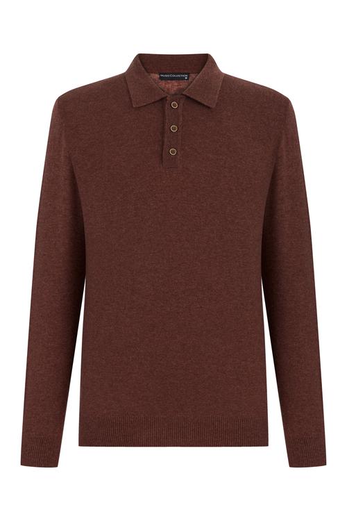  YÜN KARIŞIMLI POLO YAKA TRİKO KAZAK