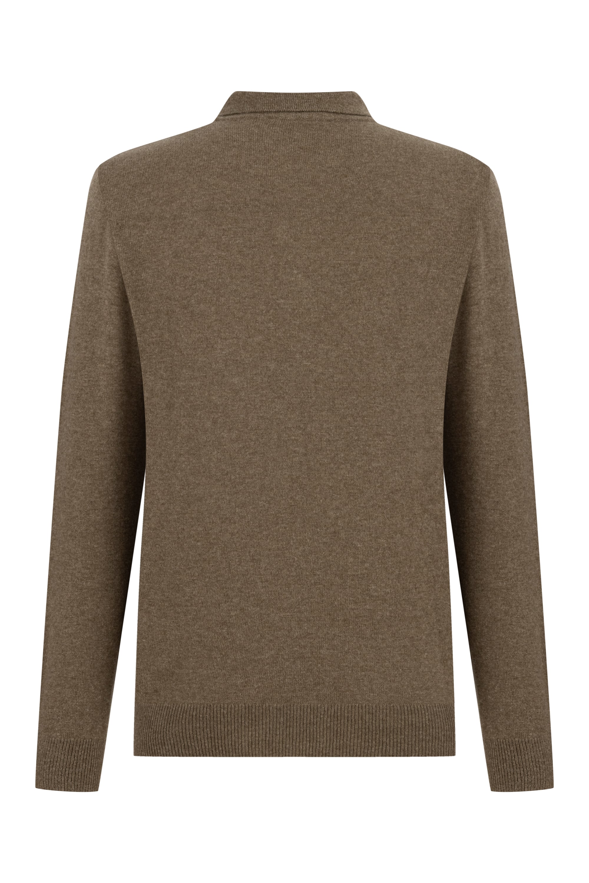 YÜN KARIŞIMLI POLO YAKA TRİKO KAZAK