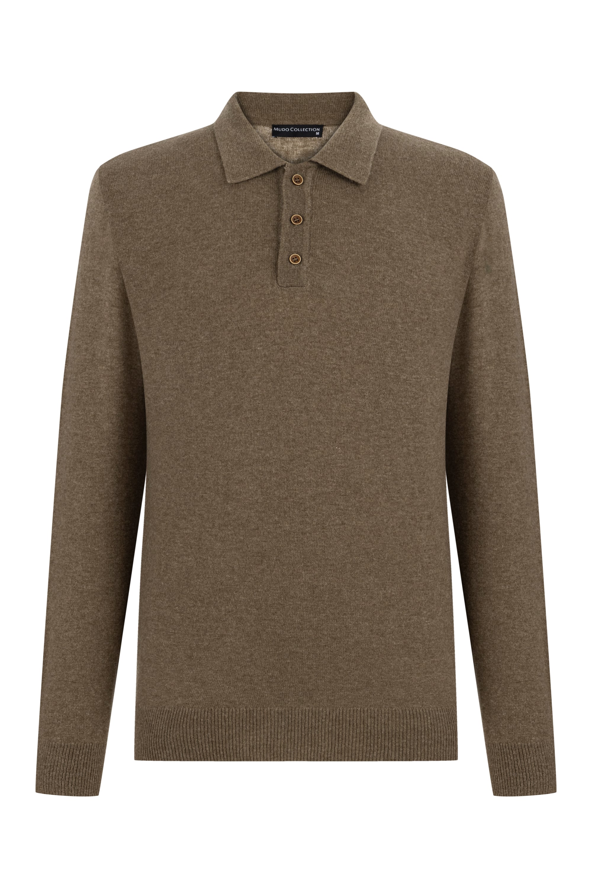 YÜN KARIŞIMLI POLO YAKA TRİKO KAZAK