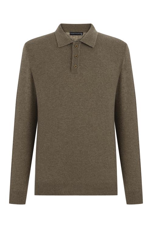  YÜN KARIŞIMLI POLO YAKA TRİKO KAZAK