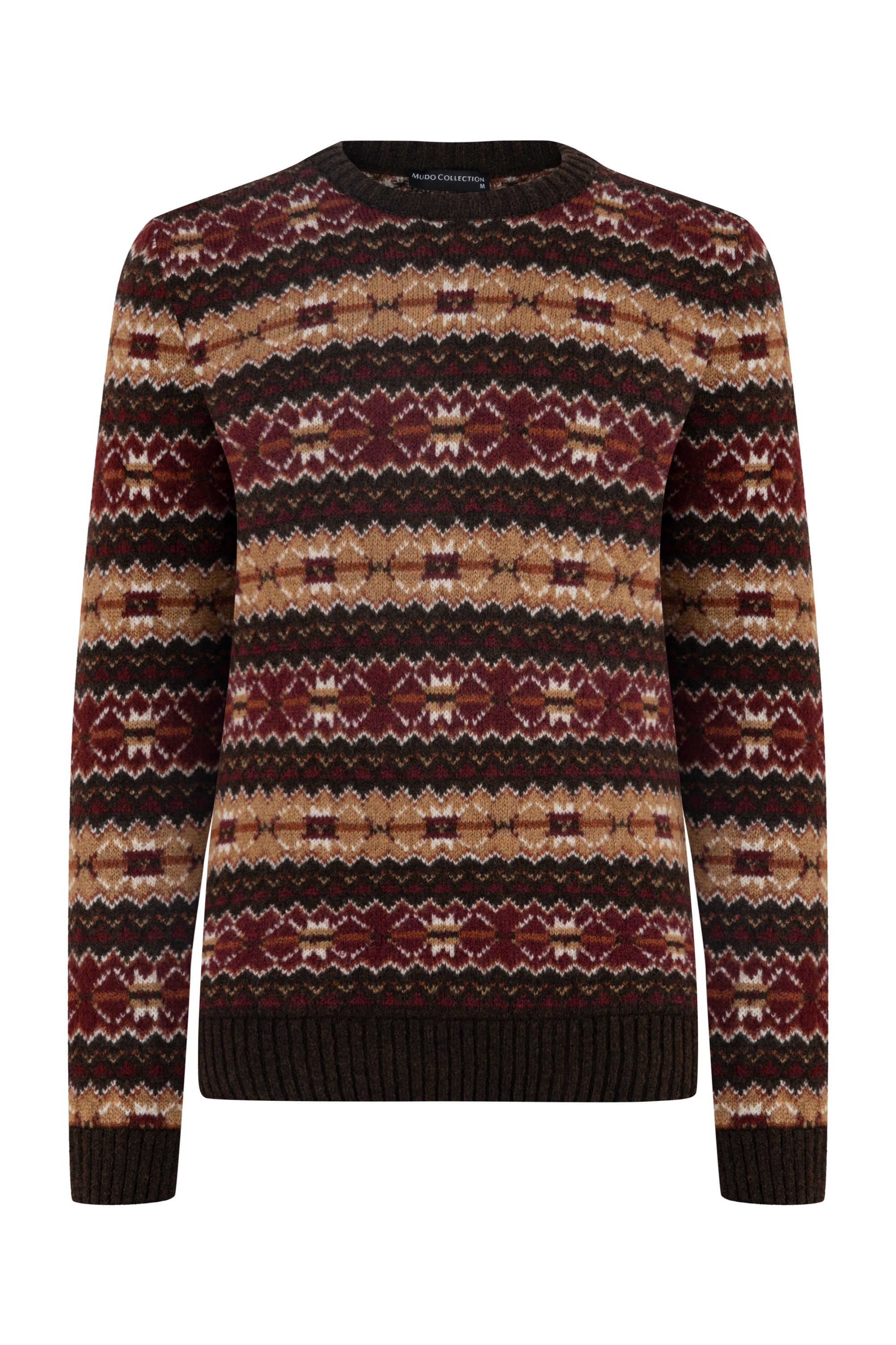 JAKARLI BİSİKLET YAKA TRİKO KAZAK