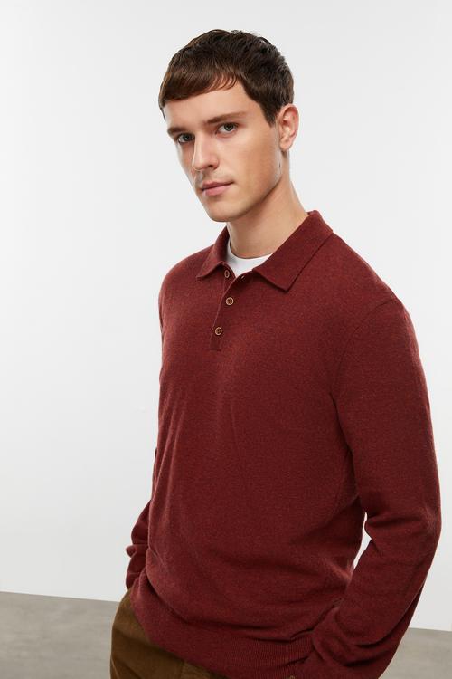  YÜN KARIŞIMLI POLO YAKA TRİKO KAZAK