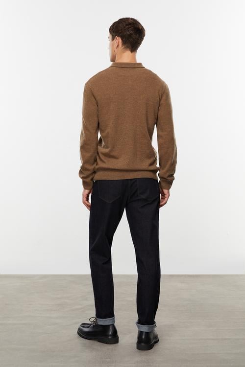  YÜN KARIŞIMLI POLO YAKA TRİKO KAZAK