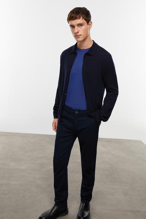  POLO YAKA MERİNO YÜN HIRKA