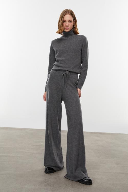  YÜN KARIŞIMLI TRİKO PANTOLON