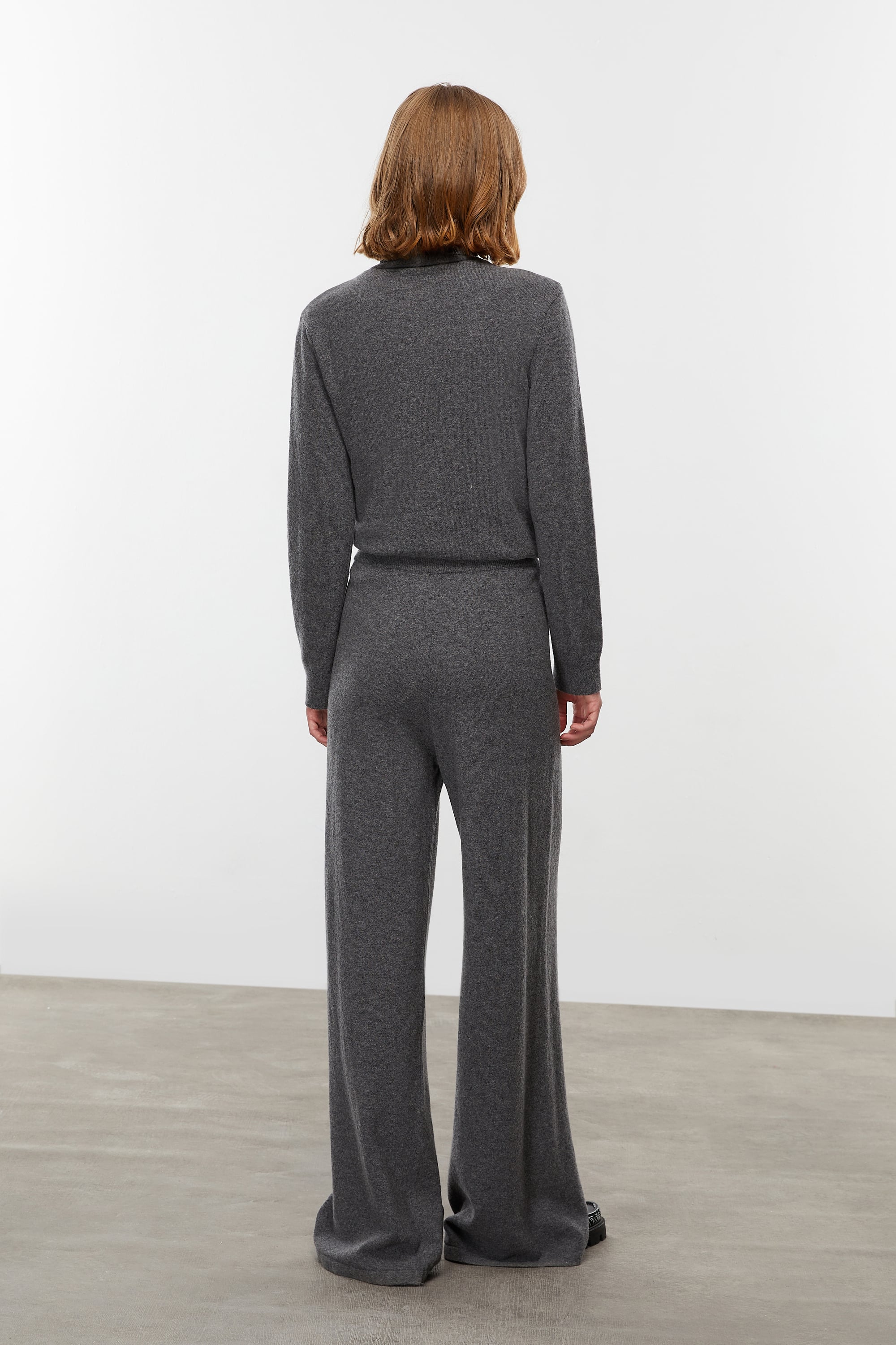 YÜN KARIŞIMLI TRİKO PANTOLON