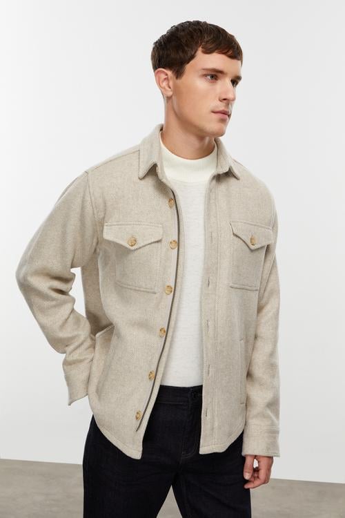  YÜN KARIŞIMLI CEKET GÖMLEK