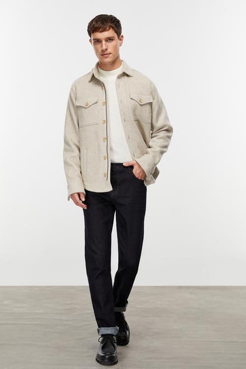  YÜN KARIŞIMLI CEKET GÖMLEK