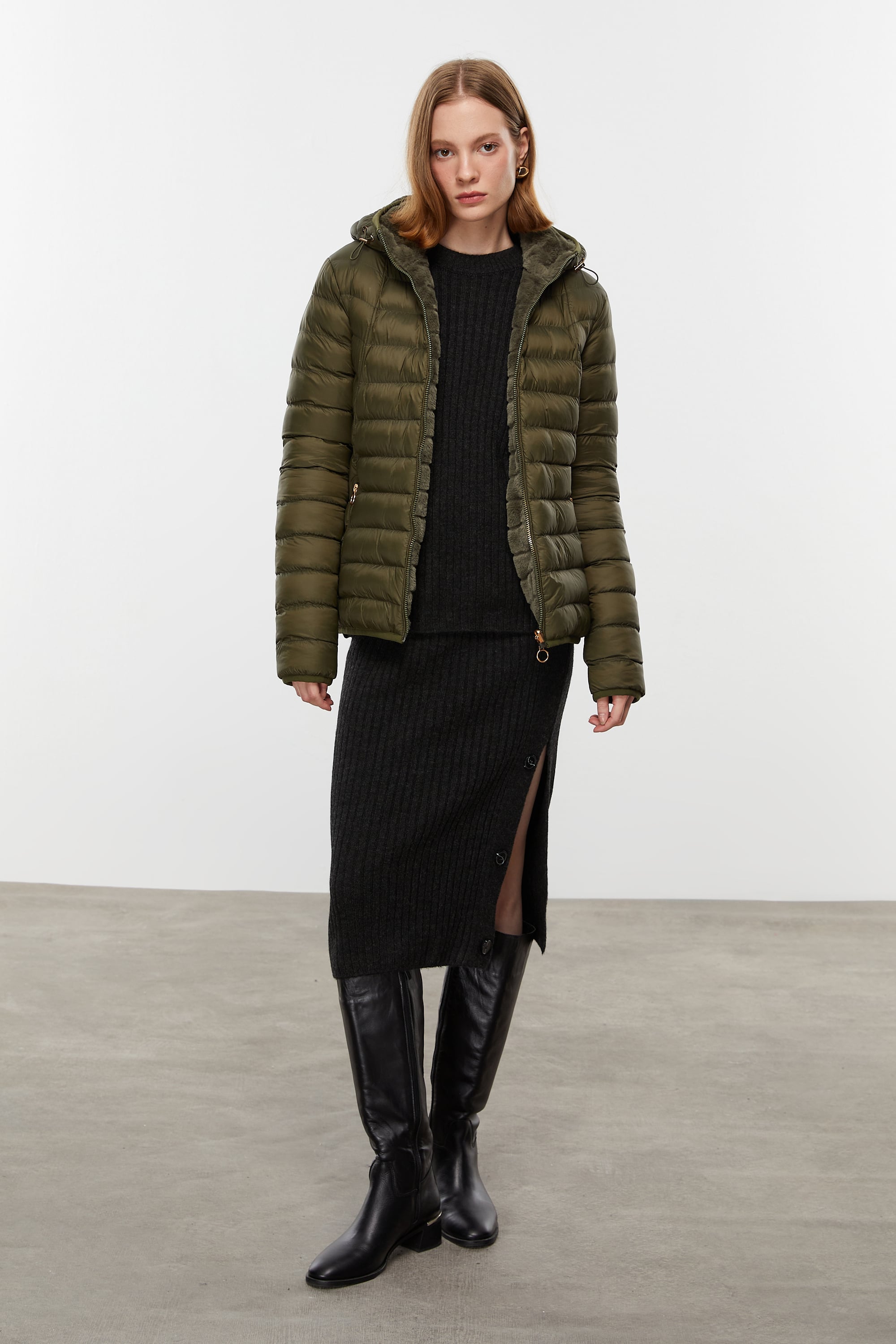 ÇİFT TARAFLI KAPÜŞONLU MONT