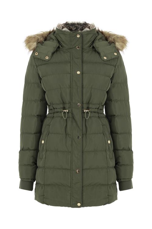  ÇIKARILABİLİR KAPÜŞONLU KAPİTONELİ ŞİŞME MONT