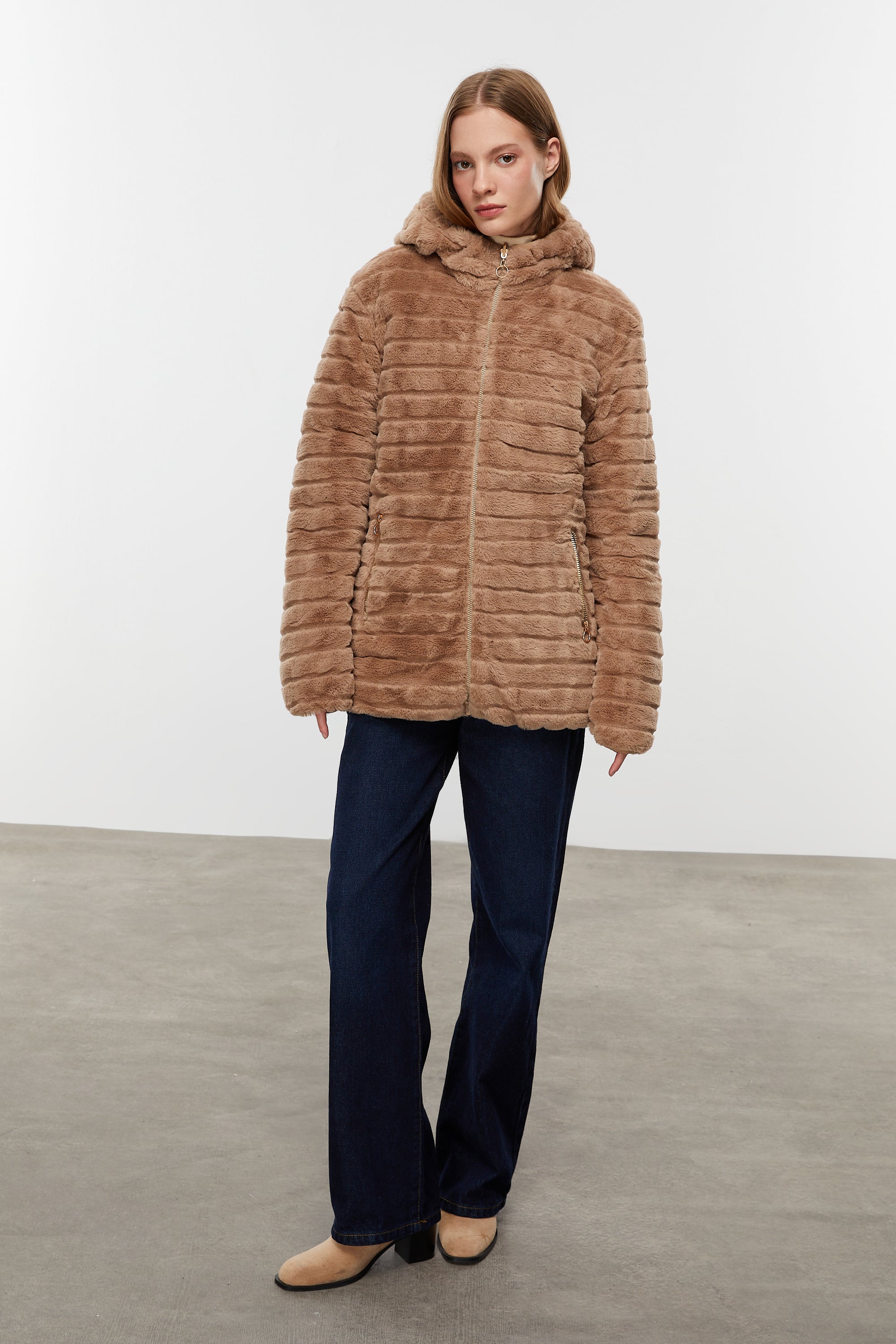 ÇİFT TARAFLI KAPÜŞONLU MONT