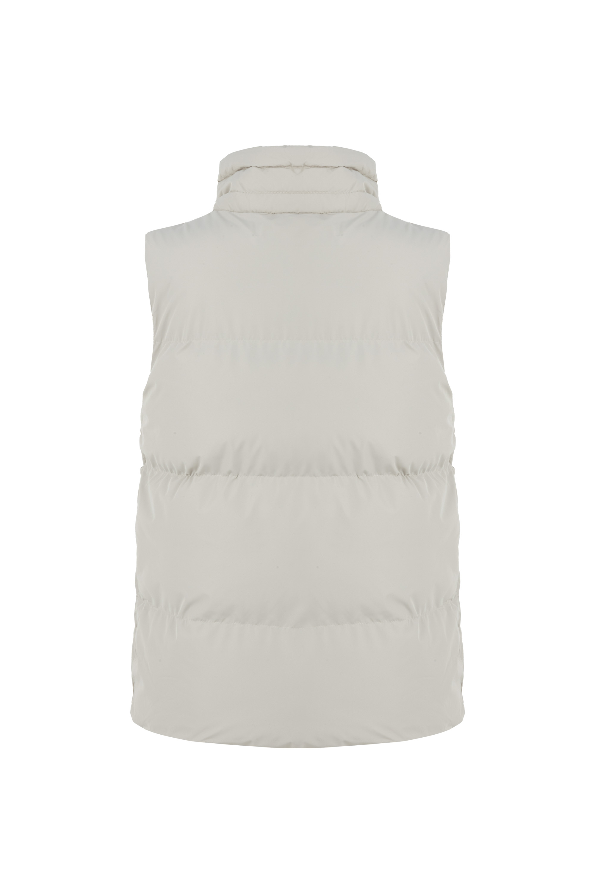 KAPİTONELİ DİK YAKA YELEK