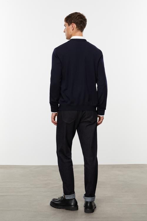  V YAKA MERİNO YÜN HIRKA