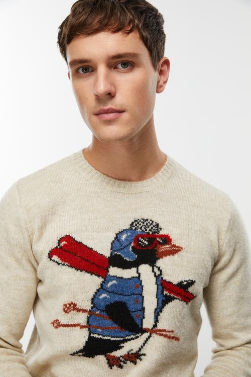  JAKARLI BİSİKLET YAKA TRİKO KAZAK