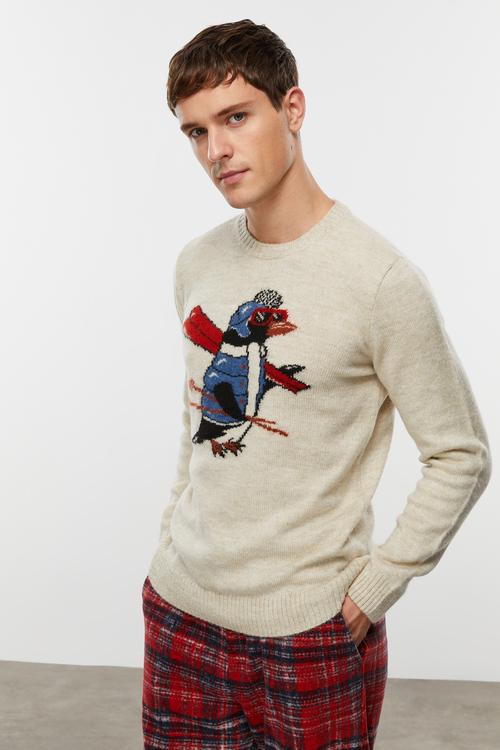  JAKARLI BİSİKLET YAKA TRİKO KAZAK