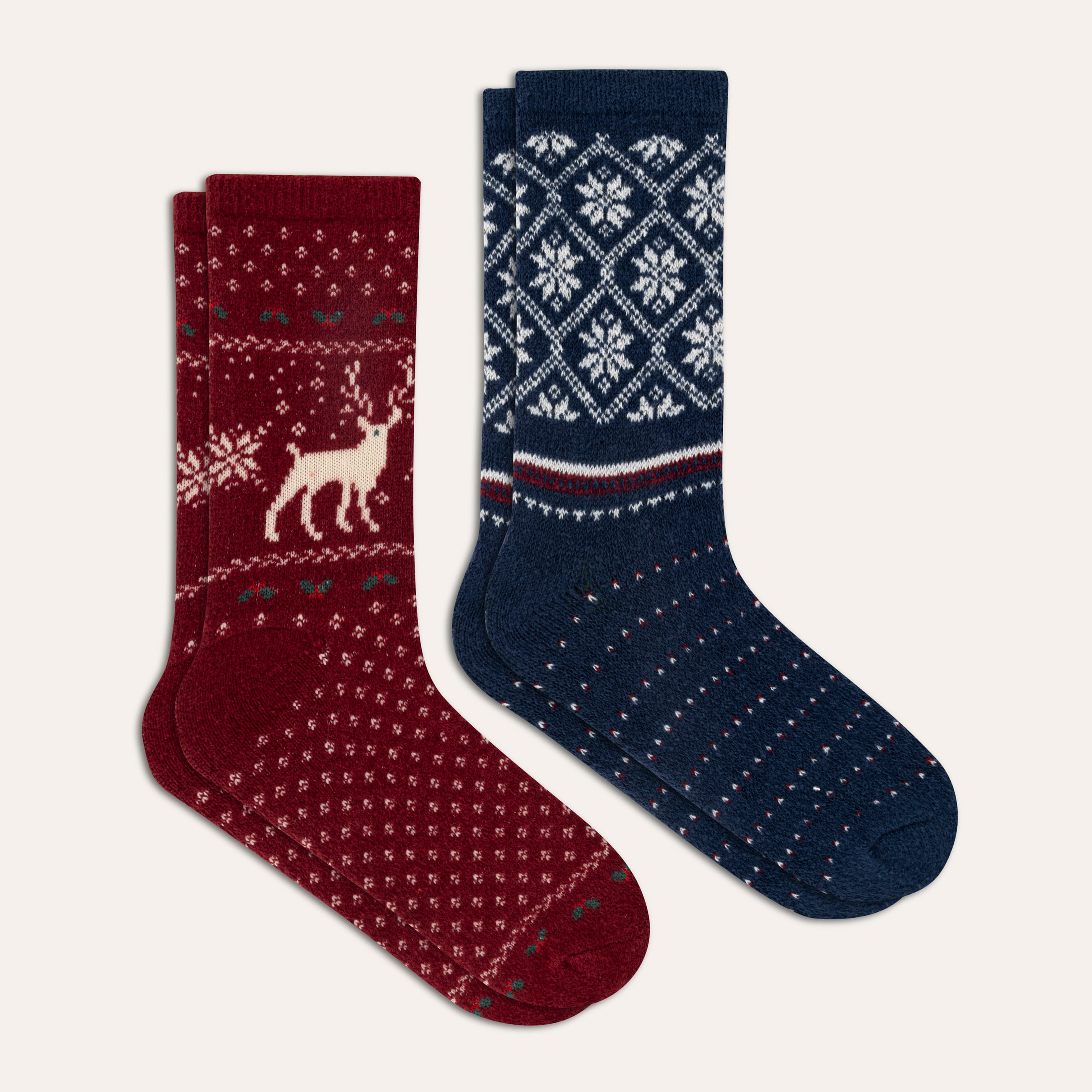 YILBAŞI TEMALI İKİLİ SOKET ÇORAP