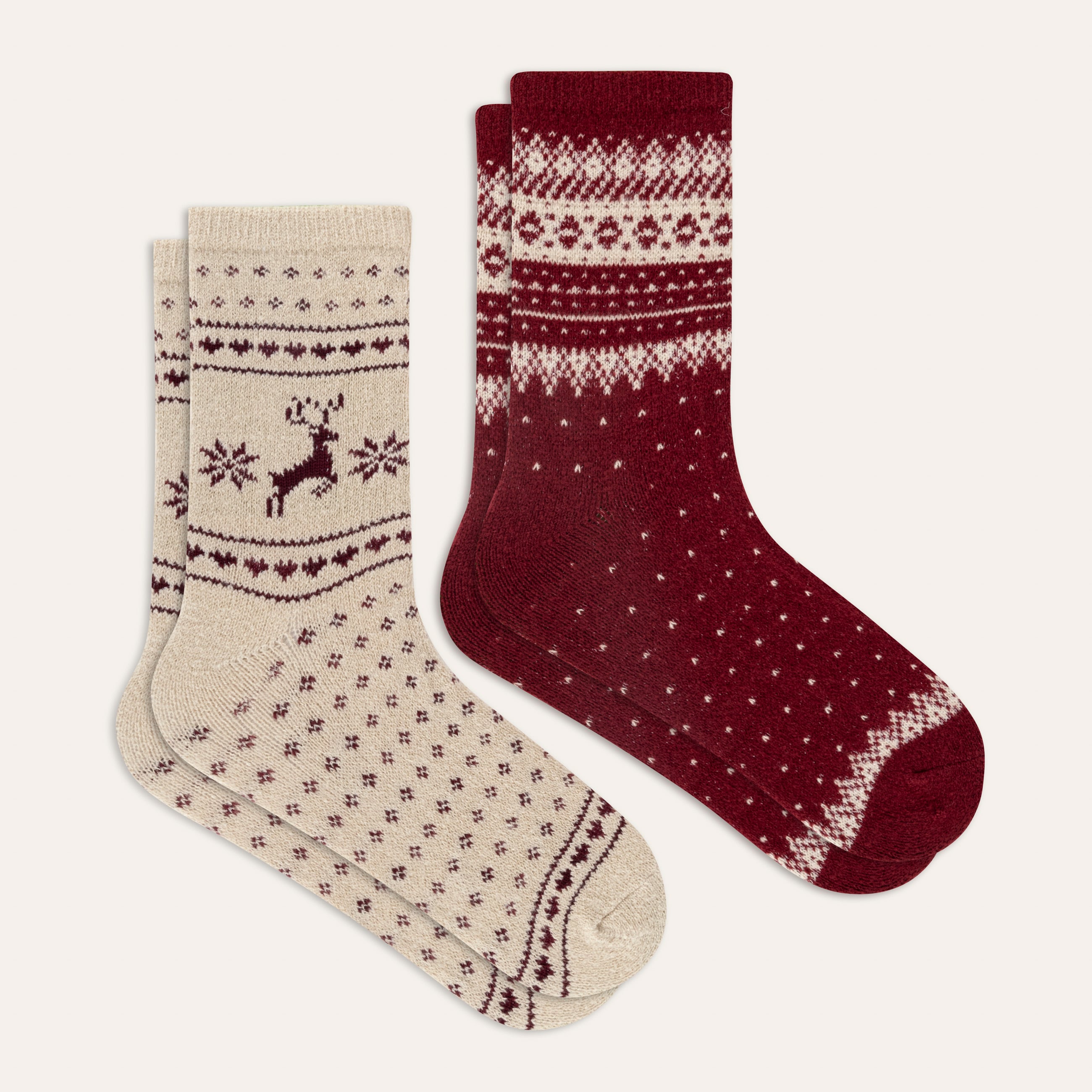 YILBAŞI TEMALI İKİLİ SOKET ÇORAP