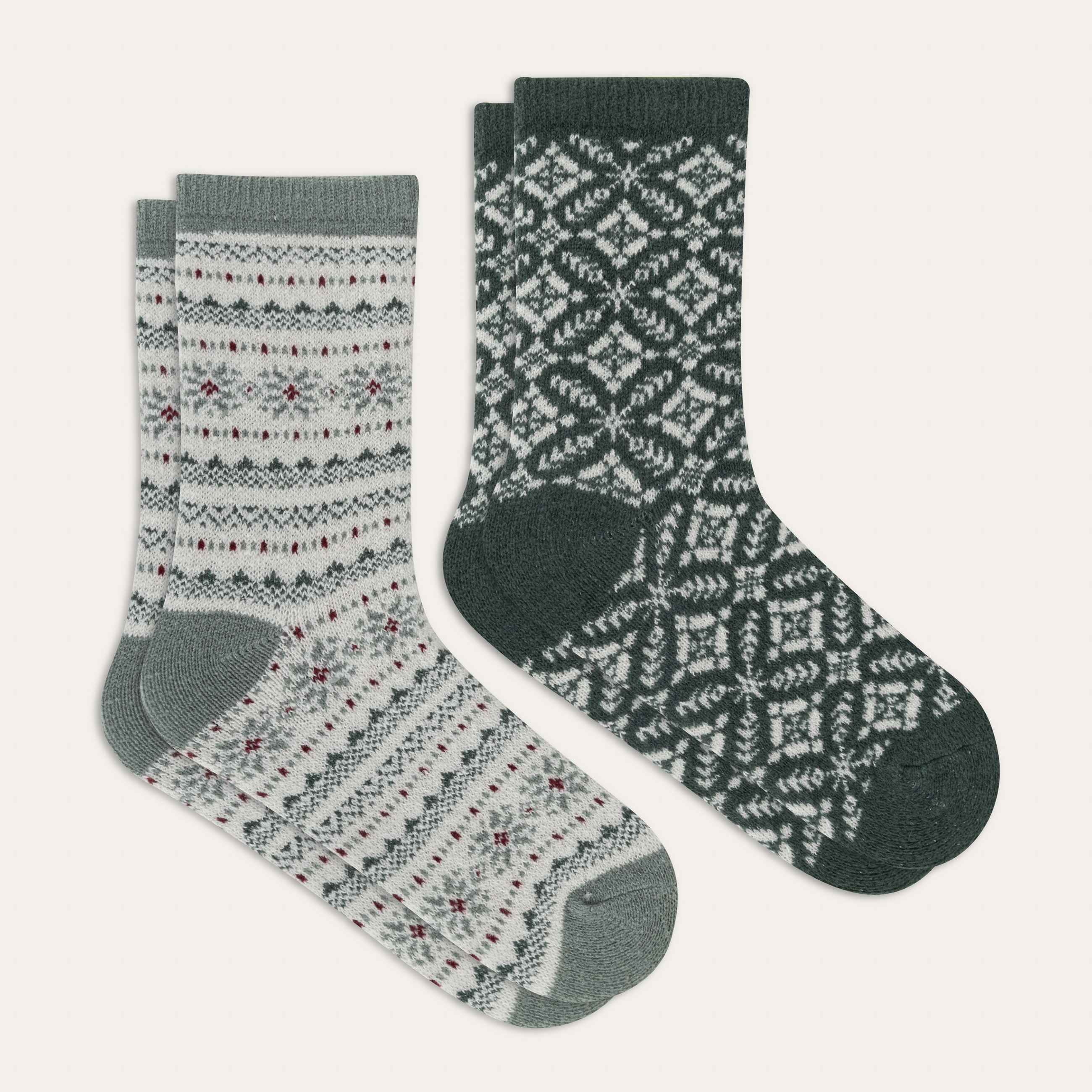 YILBAŞI TEMALI İKİLİ SOKET ÇORAP