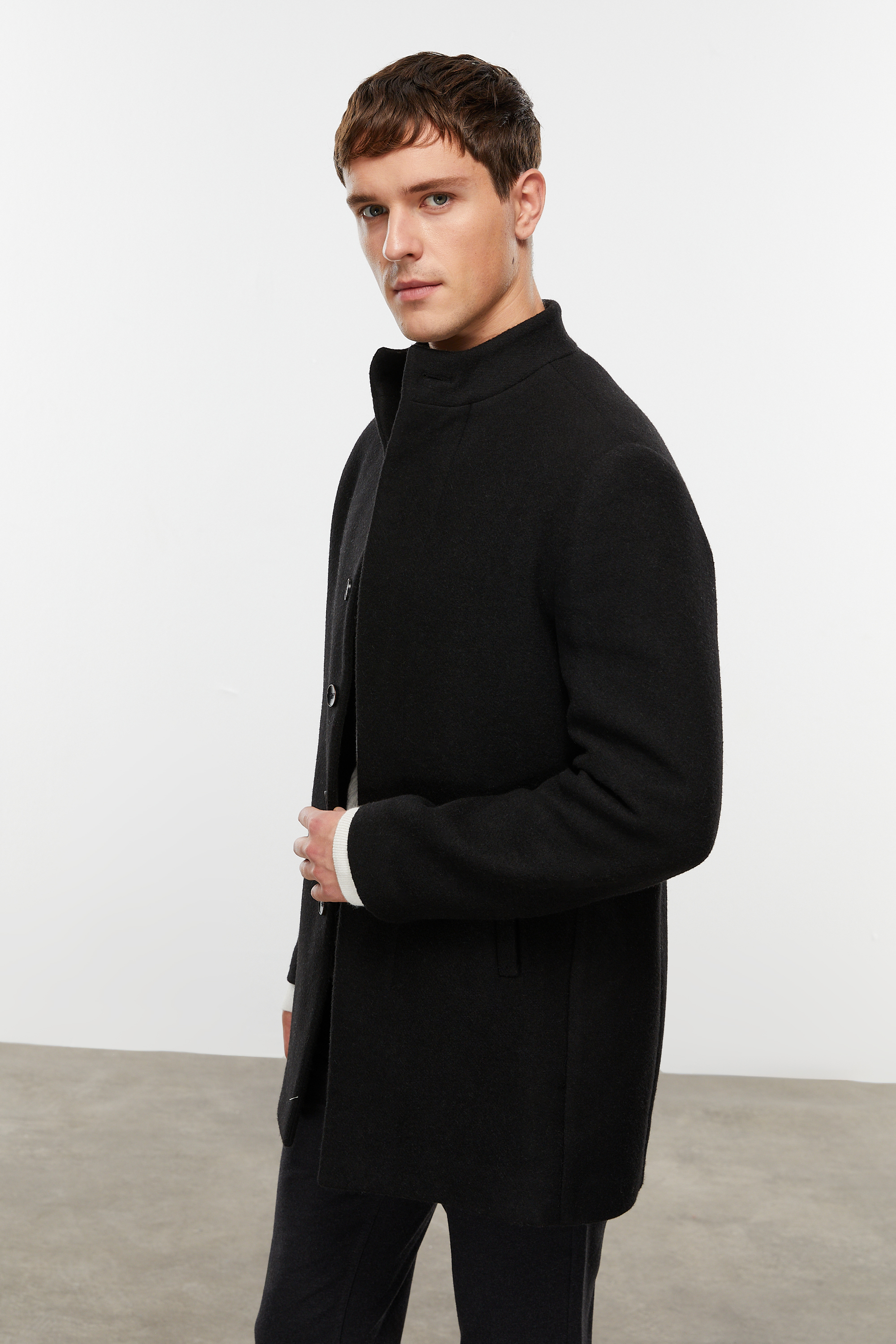 YÜN KARIŞIMLI KAŞE KABAN