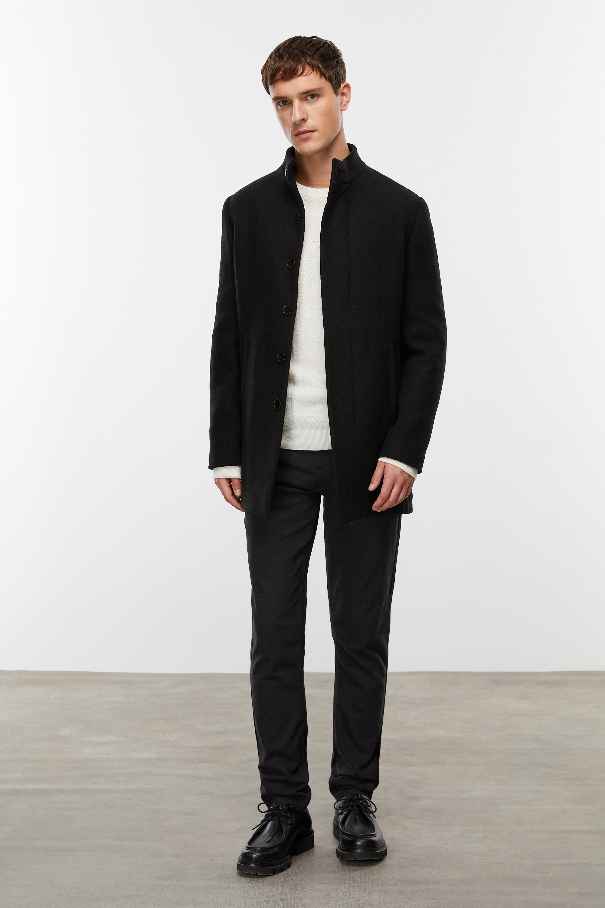 YÜN KARIŞIMLI KAŞE KABAN