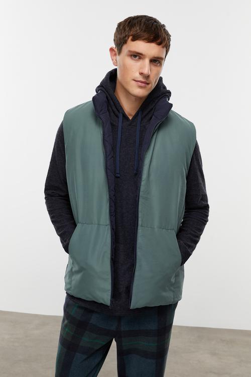  DOKULU KAPÜŞONLU SWEATSHIRT