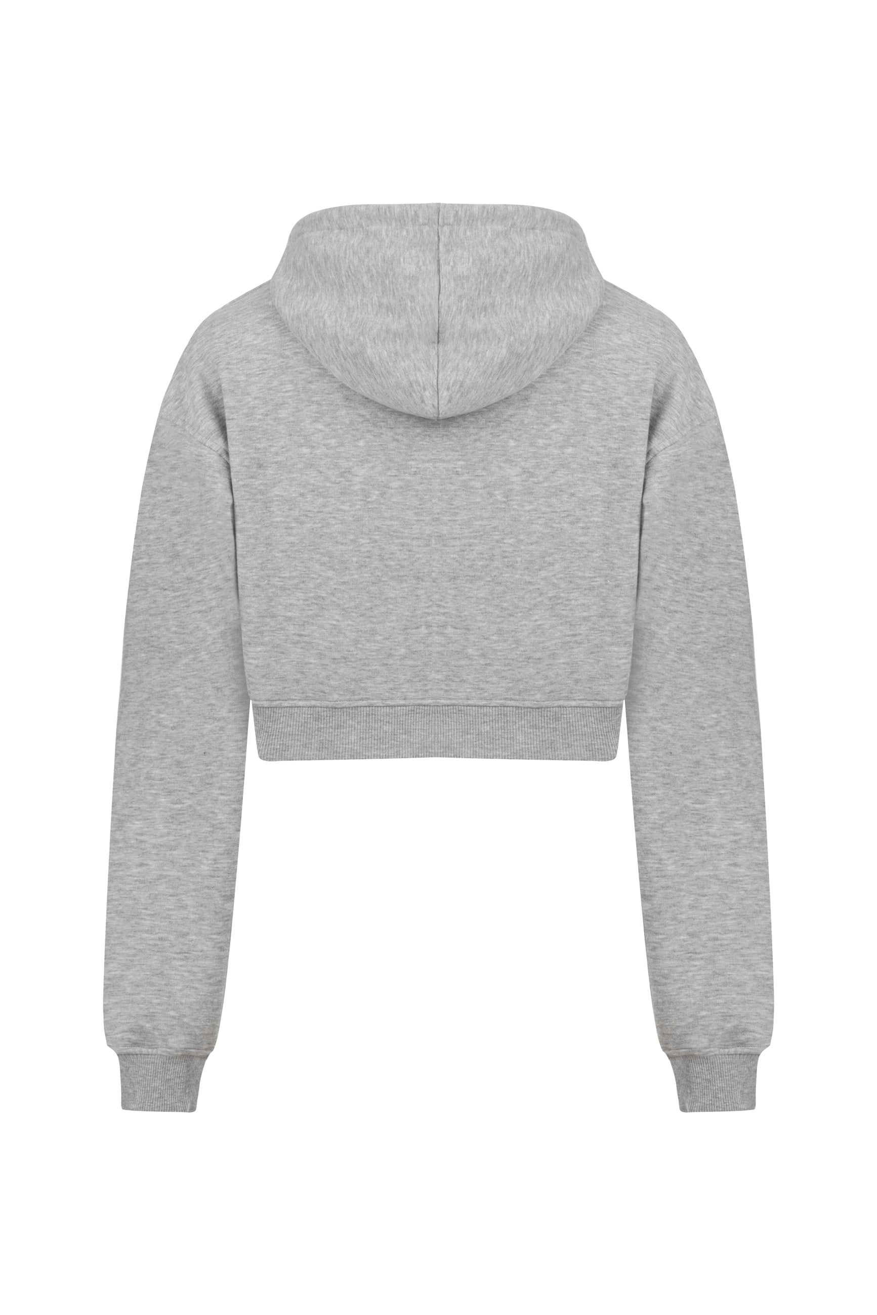 KAPÜŞONLU CROP SWEATSHIRT