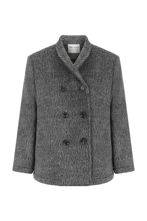  YÜN KARIŞIMLI KAŞE MONT CEKET