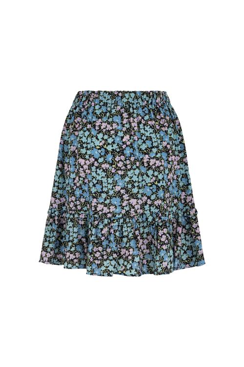  ÇİÇEK DESENLİ MİNİ KLOŞ ETEK