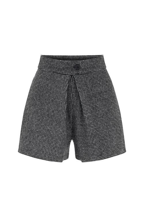  DOKULU MİNİ ŞORT ETEK