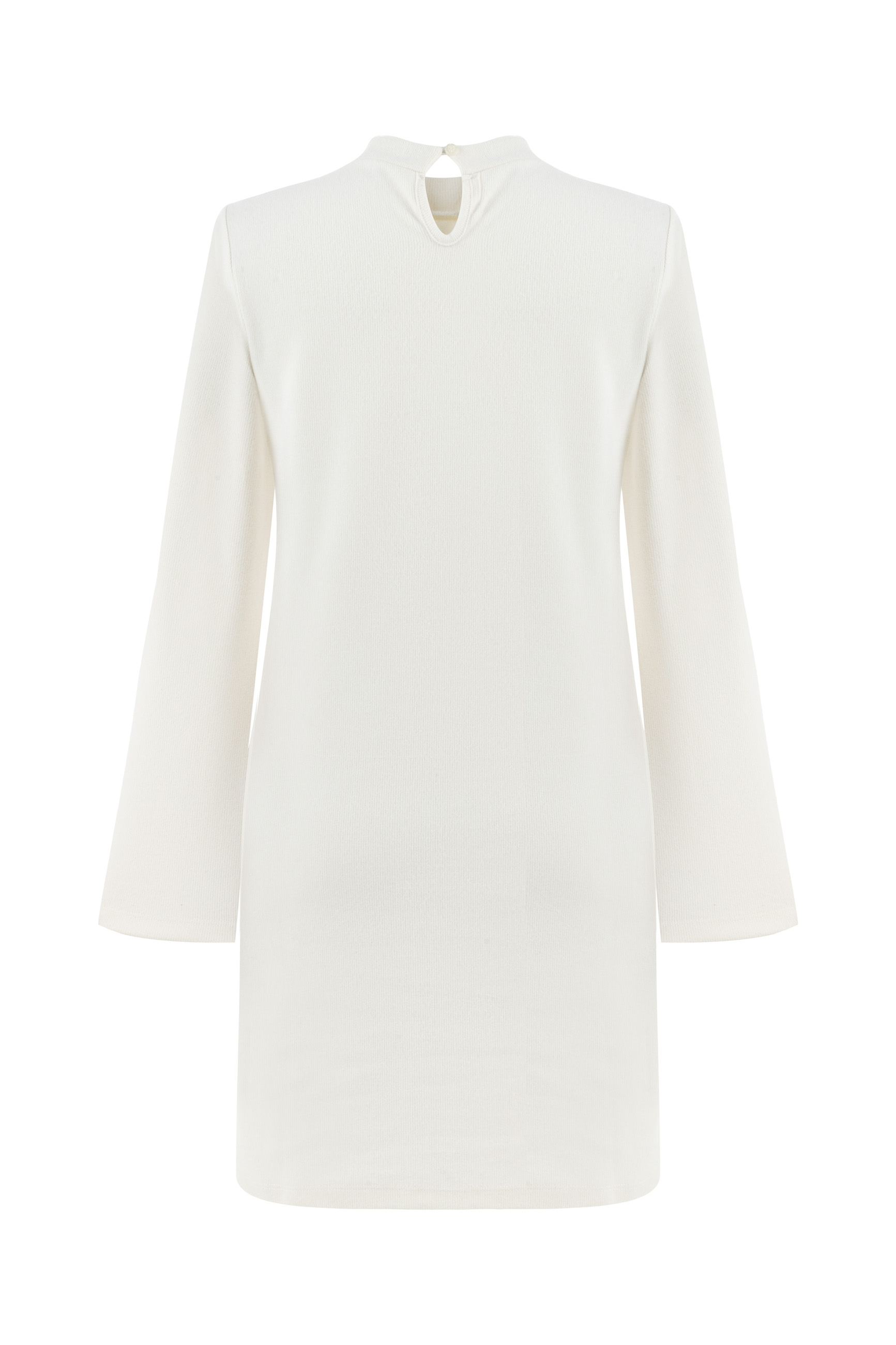 ÇAN KOLLU MİNİ ÖRME ELBİSE