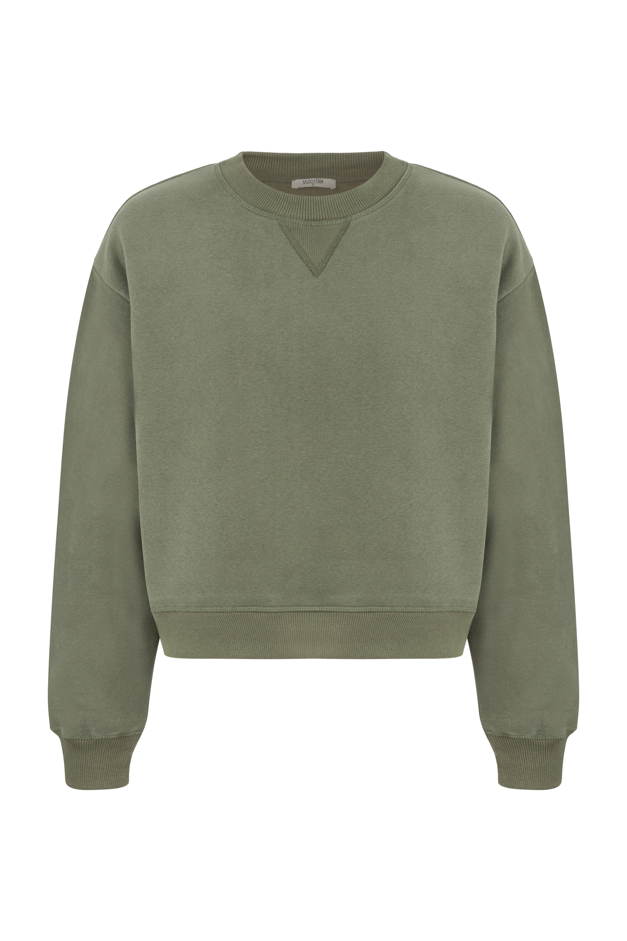 BİSİKLET YAKA SWEATSHIRT