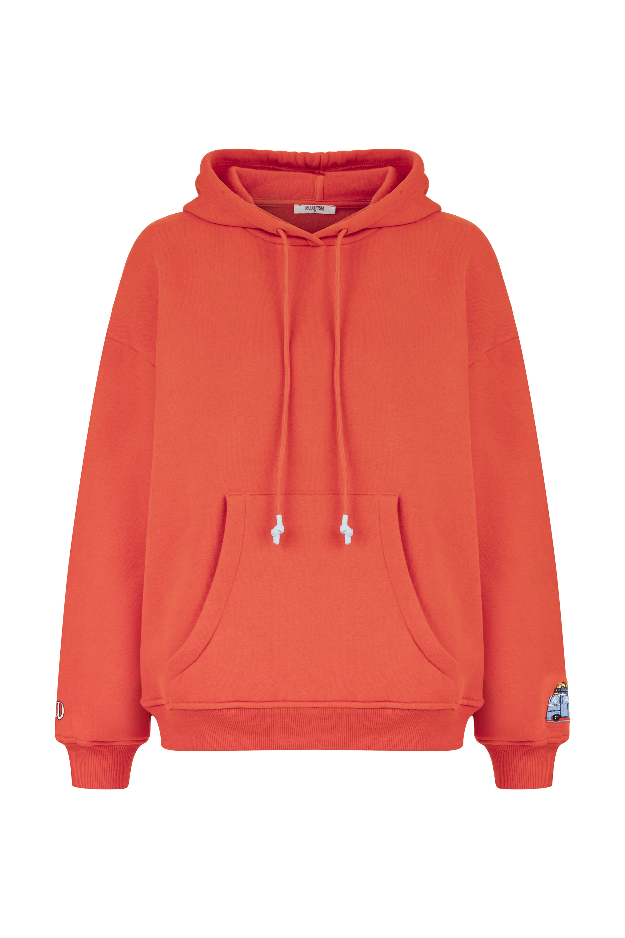 NAKIŞLI KAPÜŞONLU SWEATSHIRT