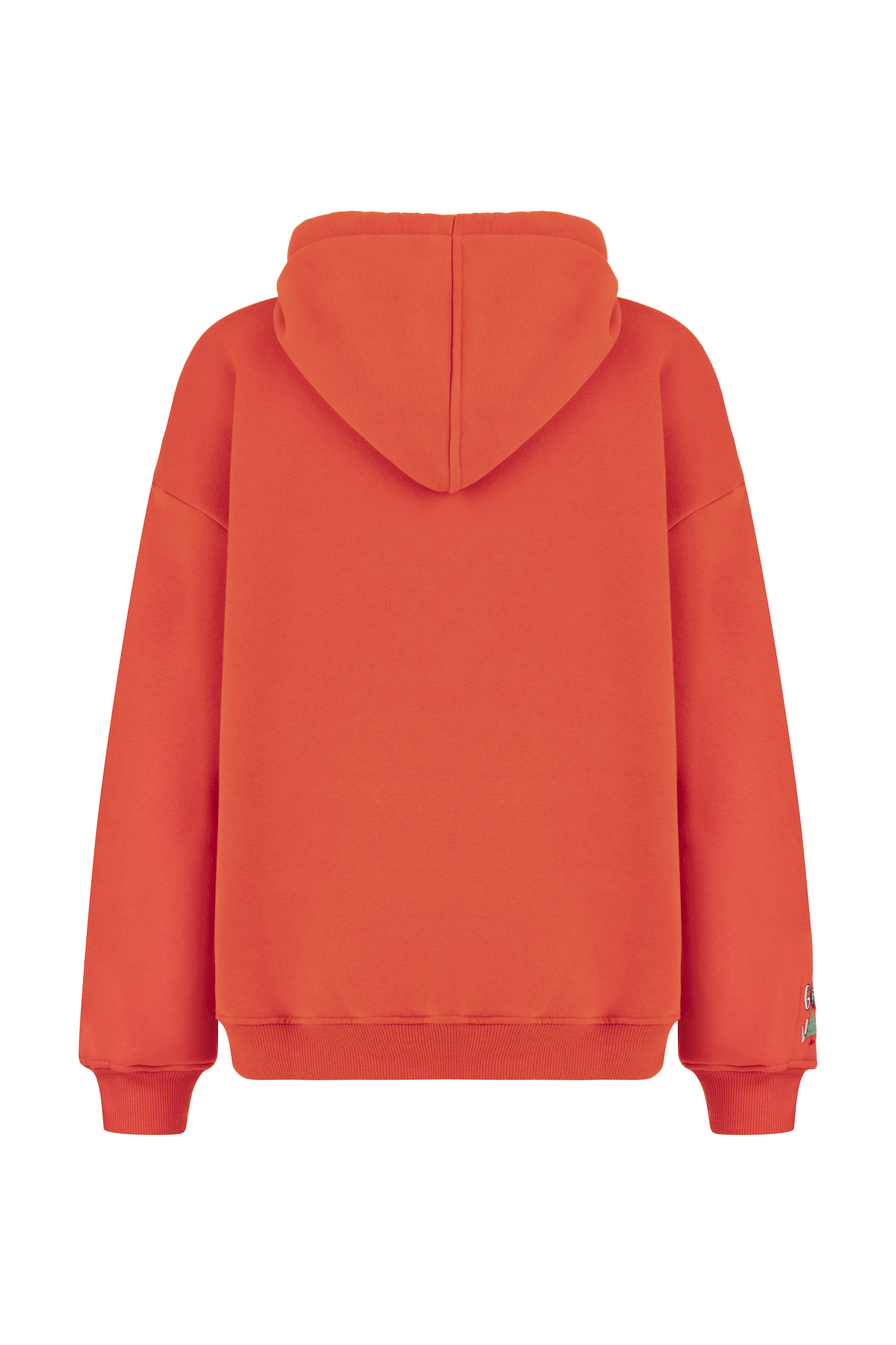 NAKIŞLI KAPÜŞONLU SWEATSHIRT